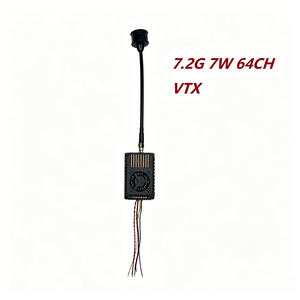 เครื่องส่งสัญญาณวิดีโอดรอน FPV VTX 7.2G กำลังสูง 7W พร้อมพัดลมสำหรับระยะไกล RC FPV UAV ระยะไกล - Product Image 1