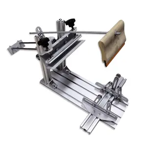 Ronde Flessenprinters Fabricageprijzen Cilindrische Roterende Automatische Prints Papieren Beker Zeefdruk Machine