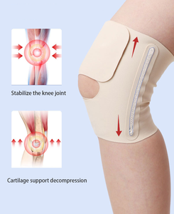 Rodillera de menisco para comercio electrónico, estabilizadores de manga de compresión, protección de recuperación de lesiones articulares delgadas para hombres - Product Image 5