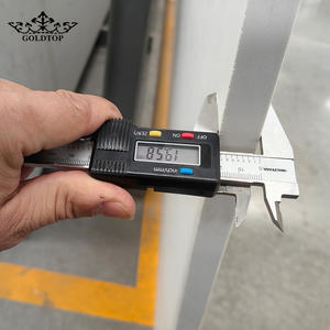 GOLDTOP - Encimeras de Cocina Modernas y Mesas de Comedor de Cuarzo Blanco Puro Pulido de Lujo 2002, Muebles de Baño Minimalistas de Piedra - Product Image 4