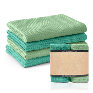Toallas <span class=keywords><strong>de</strong></span> Algodón 100% con Tejido Waffle <span class=keywords><strong>de</strong></span> Color Liso Personalizadas, Ultra Suaves, Absorbentes, <span class=keywords><strong>de</strong></span> Secado Rápido, en Varios Colores, <span class=keywords><strong>Paños</strong></span> <span class=keywords><strong>de</strong></span> Limpieza para <span class=keywords><strong>Cocina</strong></span> - Product Image 2