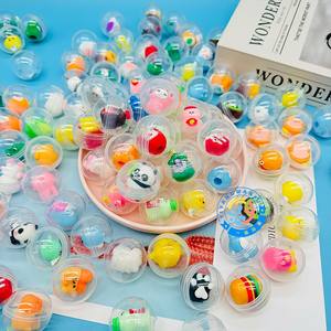 1PC 32mm Jouets miniatures pour enfants, petits animaux amusants, boule de <span class=keywords><strong>jouet</strong></span> pour animaux de compagnie, œuf, petites poupées, cadeaux, jouets en capsule pour distributeur automatique - Product Image 1
