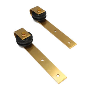 Ensemble <span class=keywords><strong>de</strong></span> quincaillerie <span class=keywords><strong>pour</strong></span> <span class=keywords><strong>portes</strong></span> coulissantes <span class=keywords><strong>de</strong></span> grange avec rail <span class=keywords><strong>de</strong></span> guidage à rouleaux à fermeture douce <span class=keywords><strong>Kit</strong></span> <span class=keywords><strong>de</strong></span> quincaillerie <span class=keywords><strong>pour</strong></span> grange suspendue - Product Image 3