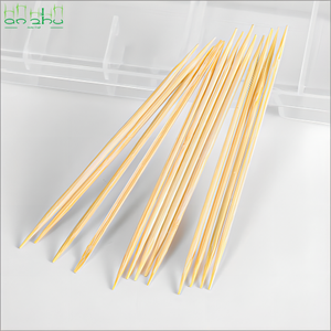 Nuovi Stuzzicadenti in Bambù Monouso OEM a Doppia Punta <span class=keywords><strong>per</strong></span> Produzione con Etichetta Privata 2026 - Product Image 1