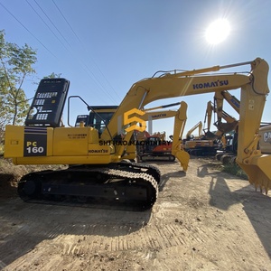 จัดส่งฟรี รถขุดไฮดรอลิกคุณภาพสูง 16 ตัน ยี่ห้อโคมัตสึ รุ่น PC160 รถขุดมือสอง - Product Image 5