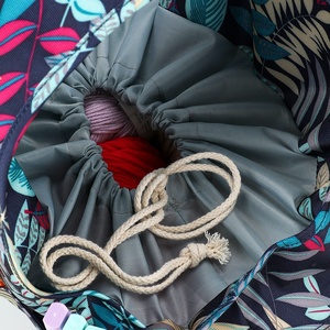 2020 Neues Design Wasserdichte tragbare Strick-und Häkel haken mit großer Kapazität Aufbewahrung tasche für Garn - Product Image 4