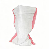 Sacs tissés en PP de fabrication chinoise, sacs en polypropylène robustes pour l'emballage d'engrais et de farine agricoles, thermosoudés