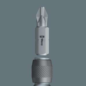 WERA - 05042750001 1/4'' <b>Adaptor</b> with quick-release chuck (multi-pack) - EAN 4013288008022 <b>SOCKET</b> WRENCH ACCESSORIES 1/4" - Product Image 2