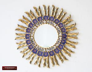 Miroir mural rond fait main de haute qualité - Product Image 1