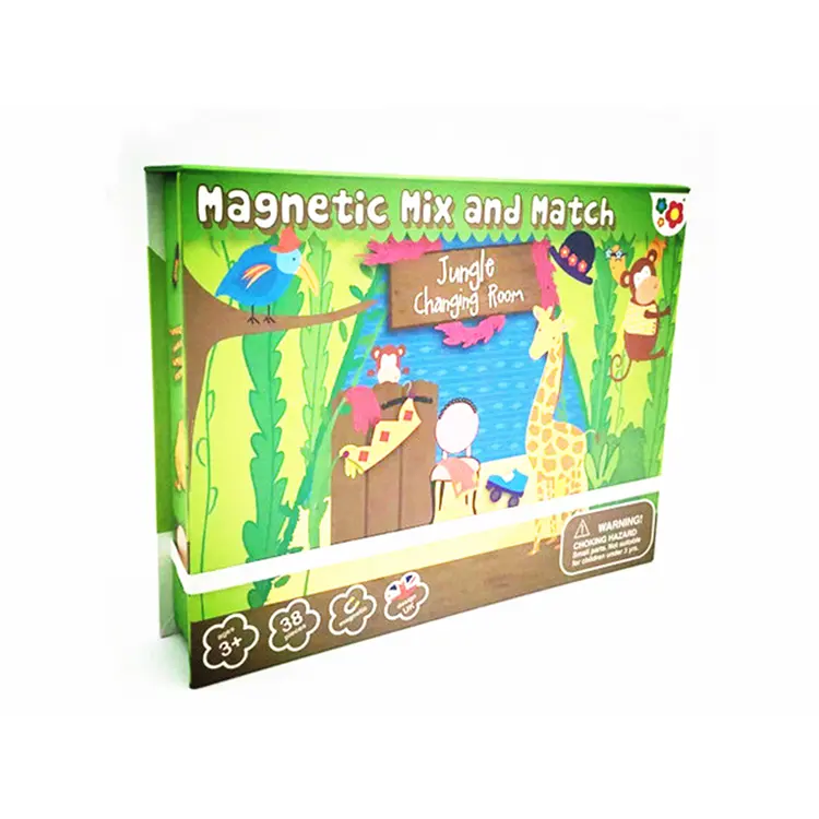 צעצועים חינוכיים מגנטיים פאזל מגנטי מתלבשים את התערובת המגנטית ואת משחק הלמידה משחק משחקים לילדים