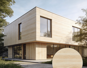 Panneau composite en aluminium 4x8 ACP ACM avec finition bois, façade murale extérieure, panneau Alu Cobond, revêtement métallique, <span class=keywords><strong>prix</strong></span> - Product Image 1