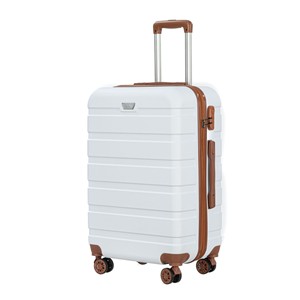 JINXIANGMEI Luggage <b>Set</b> 6-Piece <b>Hard</b> Shell Zippered Travel <b>Suitcase</b> With Lock Swivel Wheels Lightweight Carry-On For Leisure - Product Image 2