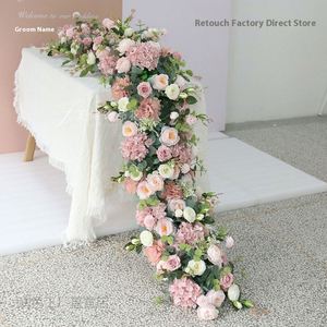 Long Striped <b>Artificial</b> <b>Flowers</b> for Weddings Hanging <b>Flower</b> Tail Stage Decorations Wedding Centerpieces Table Decorations - Product Image 3