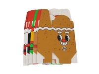 New Christmas square Candy Box Hand-held Christmas Handbag Wedding Candy Box Gift Paper Box in Stock