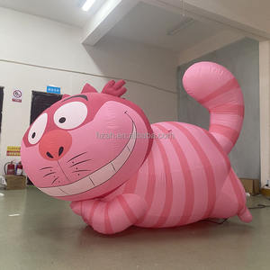 Iluminación inflable Cheshire Cat Balloon para Alice Party Event Decoration - Product Image 3