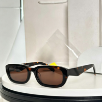 Nouvelles Lunettes de Soleil Carrées Tendance avec Verres Dégradés, Monture Complète, Protection UV, Logos Personnalisables pour Motifs Écaille de Tortue/Colorés