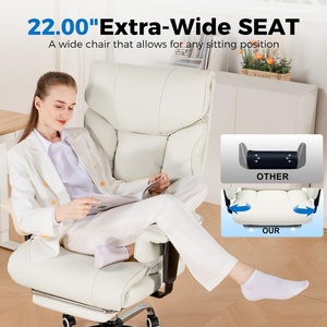 Nuovo Design con schienale alto, comodo e ergonomico, <span class=keywords><strong>sedia</strong></span> da ufficio con schienale alto, supporto lombare <span class=keywords><strong>per</strong></span> alleviare il dolore lombare - Product Image 3