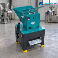 Machine à moudre les céréales économique pour l'agriculture rurale et les petites usines d'aliments pour animaux, avec trémie à alimentation large et conception de plancher stable
