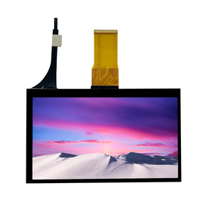 Pantalla <span class=keywords><strong>LCD</strong></span> TFT de 7 pulgadas con pantalla IPS de alta resolución Resolución de 800x480 Interfaz RGB de 40 pines Retroiluminación LED Tipo LCM - Product Image 1
