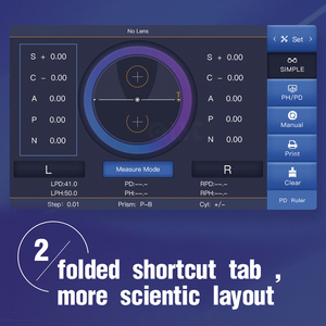<span class=keywords><strong>China</strong></span> Optische Apparatuur LM-300 <span class=keywords><strong>Lensmeter</strong></span> Auto Focimeter 7 Inch Touchscreen Met UV Pd Afdrukken Digitale Lenseter Lens Meter - Product Image 6