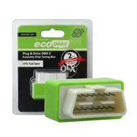 Herramienta de Diagnóstico para Automóviles, Chip de Optimización de Combustible EcoOBD2 Verde, Ahorrador de Combustible para Automóviles OBD, Eco OBD2 para Automóviles de Gasolina, Ahorro de Combustible del 15%