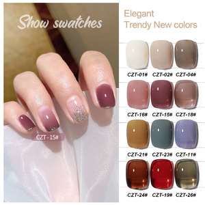 Conjunto de esmalte de Gel no tóxico para uñas, Set de esmalte de uñas en Gel Uv para chica, 15ml, calidad Oem - Product Image 3
