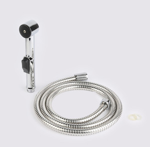 Портативный <span class=keywords><strong>ABS</strong></span> shattaf с хромированным душевым распылителем shattaf - Product Image 3