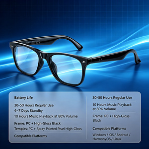 IFA01 W100 AI Real Time AI Translation <b>Smart</b> Glasses Portable Multi‑Language Instant Voice Translator Glasses - Product Image 4