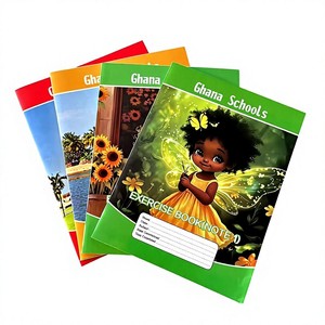 Cuaderno de Ejercicios Personalizado con Diseño de Estrella de Fútbol, Económico, para Promoción Escolar en Ghana, con Forro, Tamaño <span class=keywords><strong>C</strong></span> (18*24CM, 40 Hojas) - Product Image 6