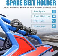 Support de Courroie de Transmission de Rechange pour UTV (Lot de 2) – Compatible avec Cage de Protection 1 à 2 places pour Polaris RZR, Can-Am Maverick X3, Defender SXS – Pièces Détachées