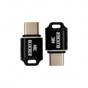 Bloqueur de microphone USB-C personnalisé Elanby pour la sécurité audio et la protection des données - Protection de la vie privée pour ordinateurs portables, smartphones et ordinateurs - Product Image 2