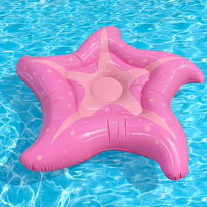 Gommone Gonfiabile a Stella Marina in PVC Spesso da 150 cm, Ecologico, Design Cartone Animato, Anti-perdita, per Piscina Estiva - Product Image 3