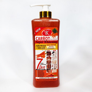 <span class=keywords><strong>Gel</strong></span> douche exfoliant à la carotte et à la papaye VC - Mousse riche et longue durée, parfum rafraîchissant - 1000 ml - Product Image 4