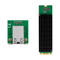 Carte réseau industrielle M.2 B+M AQC107S T1 PCI RJ45 Ethernet interne 10 Gbit/s à port unique MGig en stock