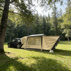 Tente de <span class=keywords><strong>camping</strong></span> pour voiture imperméable à double couche, quatre saisons, ouverture rapide, toit en tissu Oxford, type à armature droite, poteaux en aluminium - Product Image 3