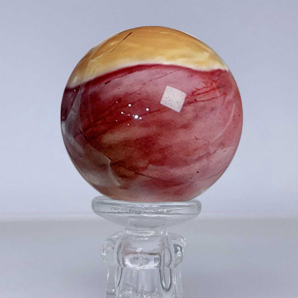 Egg yolk stone ball