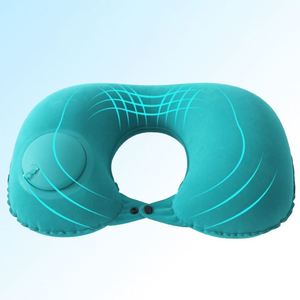 Almohada de Viaje Inflable Automática en Forma de U Xdh439, Cojín de Cuello con Anillo de Compresión de Aire para Avión, Auto y Viajes al Aire Libre - Product Image 2