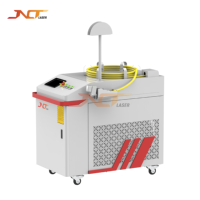 Machine de nettoyage au laser à fibre CW 1500W/2000W/3000W, orientée vers l'industrie, largeur de nettoyage maximale de 300 mm, pour la décapage de la rouille et de la peinture sur métal à grande échelle