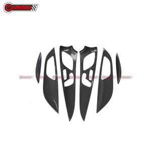 Panneau de commande central en fibre de carbone sèche de style GTR pour Mercedes Bens <span class=keywords><strong>AMG</strong></span> GT43 GT50 GT53 GT63 Garniture de sortie d'évent Intérieur - Product Image 5