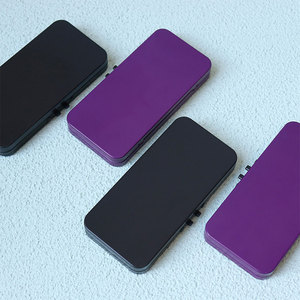 Boîtes en étain rectangulaires résistantes aux enfants de 120*58*15 mm avec couvercles à charnières, emballage personnalisé en métal pour herbes et tabac - Product Image 1