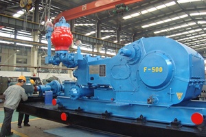 F-500 tripleks tek etkili pistonlu çamur pompası EMSCO BOMCO F500 çamur pompası - Product Image 3