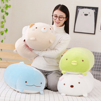 Coussin d'angle coréen en peluche bio, poupée animale japonaise, grand oreiller de sommeil pour enfants, rembourrage en coton PP, Zhuoyou - Vente en gros à prix abordable