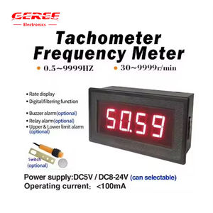 Tacómetro YB5140FT con Relé de Alarma, Medidor Digital de RPM, Medidor de Frecuencia para Motor, Salida de 10KHz, Medición de Velocidad LED - Product Image 3