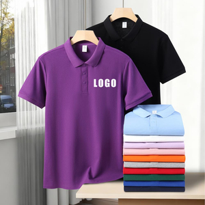Camiseta <span class=keywords><strong>Polo</strong></span> Unisex al por Mayor, 200g, 92% Algodón, 8% Elastano, Color Sólido, con Logotipo Personalizado, Cómoda, Transpirable, Manga Corta, para Hombre - Product Image 1