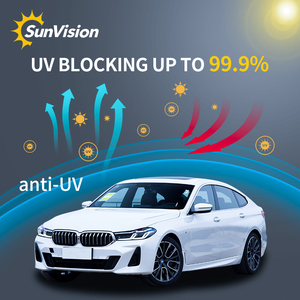 Película de protección de vidrio <span class=keywords><strong>para</strong></span> ventana de coche, lámina de seguridad solar de cerámica americana, 1,52x30M - Product Image 5