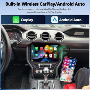 Radio para Auto Android <span class=keywords><strong>de</strong></span> 11.5 Pulgadas, Pantalla Táctil <span class=keywords><strong>de</strong></span> 64 GB, GPS, Navegador, CarPlay Inalámbrico, Android Auto para Ford Mustang 2015-<span class=keywords><strong>2023</strong></span> - Product Image 5