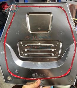 غطاء جانبي لعربة التوك توك بسعر جيد من CQHZJ، واقي أمامي، طقم كروم، غطاء أمامي لباجاج ري 205 225 - Product Image 2