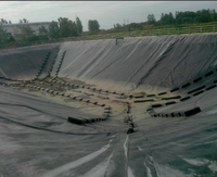 Rete 1mm & 2mm HDPE rivestimento geomembrana per laghetto