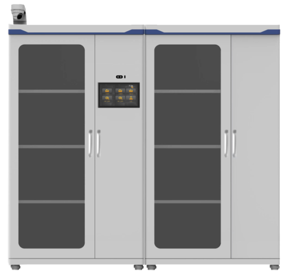 Vanch VSET-TC02 RFID Smart Equipment Intelligent Layered ABS Cold-Rolled Steel Tool Cabinet ISO 18000-6C Protocol 860-960MHz