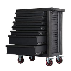 Carrito <span class=keywords><strong>Auxiliar</strong></span> de Salón <span class=keywords><strong>con</strong></span> Cajón para Herramientas de Barbería y Tatuajes - Product Image 1